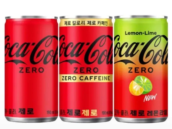 코카콜라 제로 음료 190ml 모음 60캔