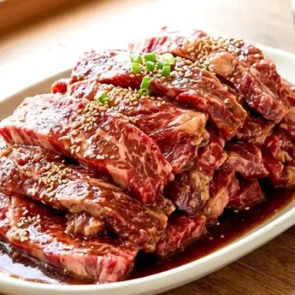국대 황제 양념 소갈비살 1kg 5인분