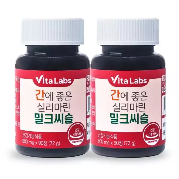 비타랩스 실리마린 밀크씨슬 90정 2통