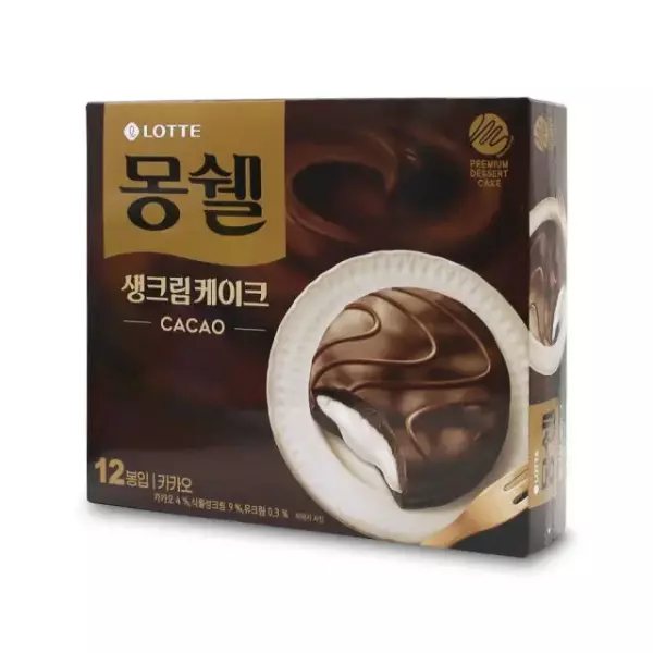 몽쉘 생크림 408g (오리지널 / 카카오) 3+1개 카할가