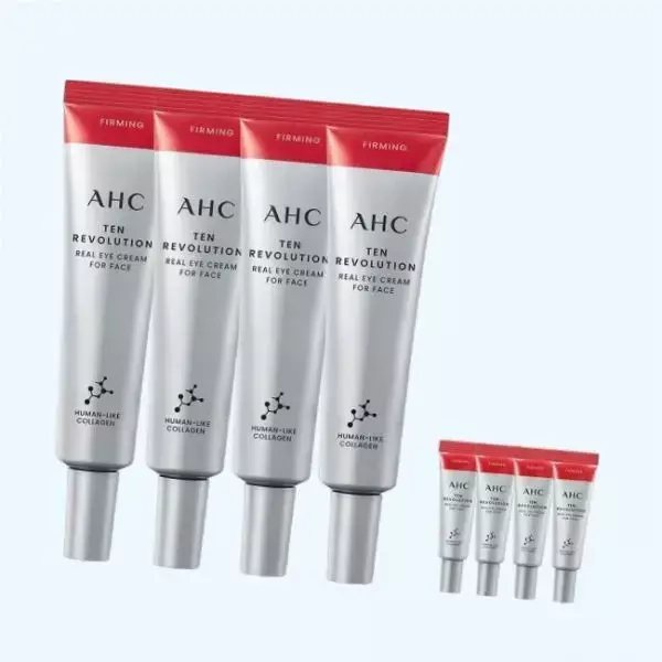 AHC 텐레볼루션 아이크림 35ml 4개 +7ml 4개 +쇼핑백