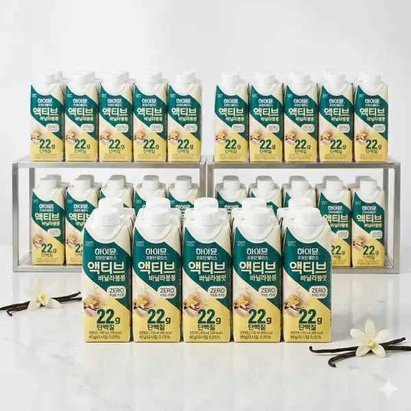 하이뮨 프로틴 밸런스 액티브, 바닐라봉봉, 제로, 250ml, 18개, 2박스