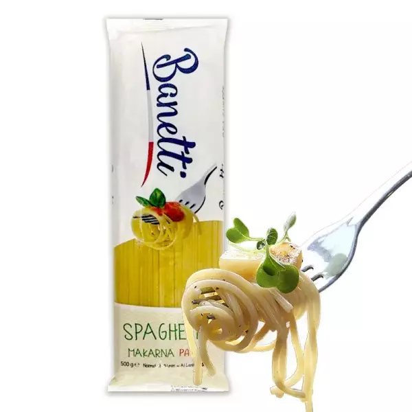 Banetti Turkish Spaghetti Pasta 500g Durum Wheat
