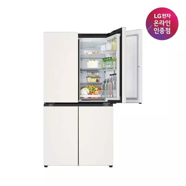 LG DIOS AI Objet Collection Refrigerator T876MEE111 Grade 1 870L 4-Door
