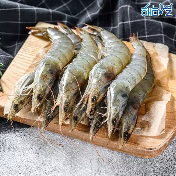 韓國產 活白蝦 1kg