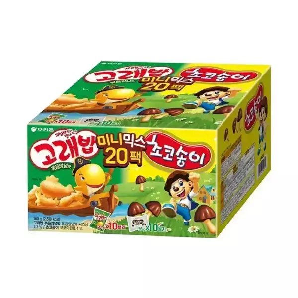 好丽友 鲸鱼小花生脆果 20个装