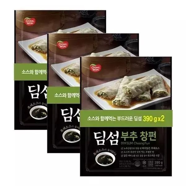 동원 딤섬 부추창펀 390g6봉