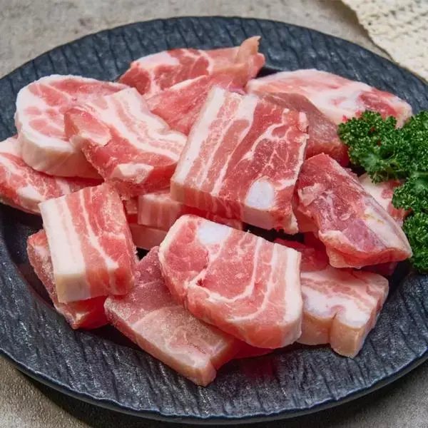 한입삼겹살 500g + 한돈 뒷고기 500g