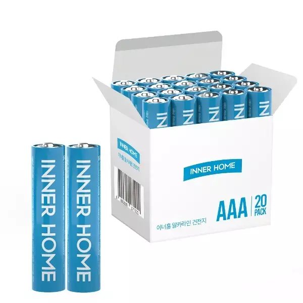 Innerhome 碱性电池 AA、AAA 80个装