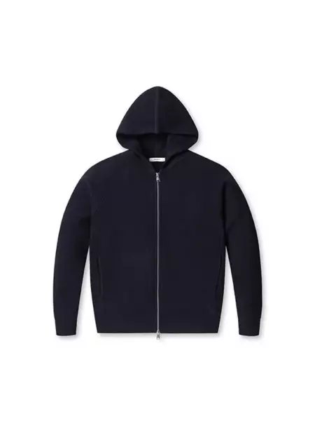 Project M Men's Hooded Knit Zip-Up