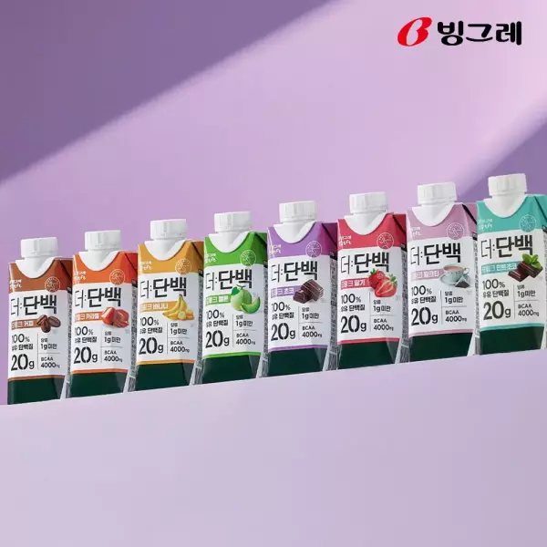 빙그레 더단백 드링크 250ml 36팩 골라담기