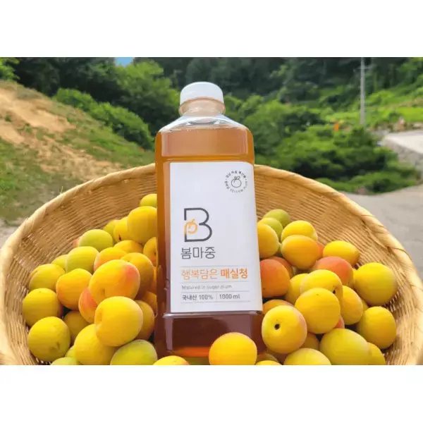 봄마중 황매실청 1000ml 2개