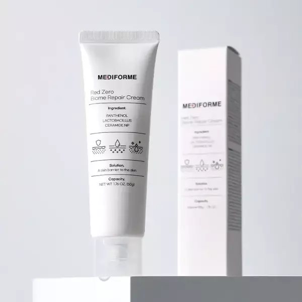메디폴미 레드 제로 바이옴 리페어 크림 50g 피부진정 크림