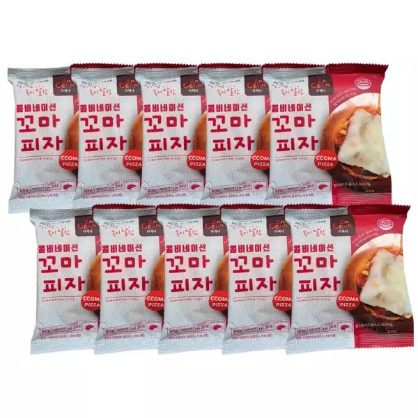 콤비네이션 꼬마피자 80gX10봉