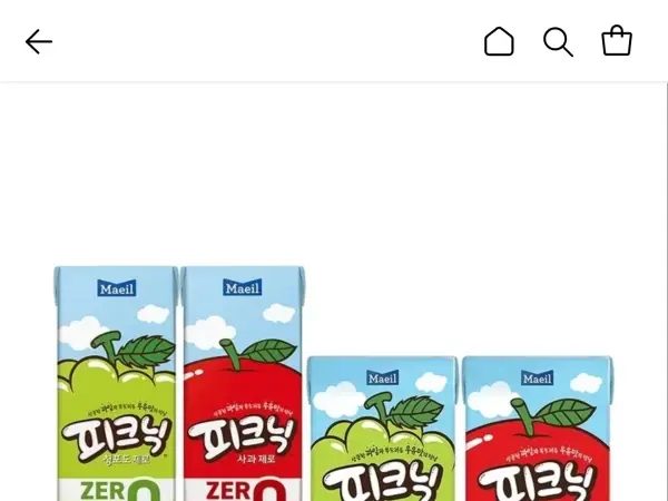 매일 피크닉 200ml 4종 48팩