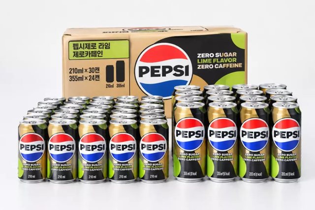 Pepsi Zero Lime 355ml 24 cans + Pepsi Zero Caffeine-Free 355ml 24 cans