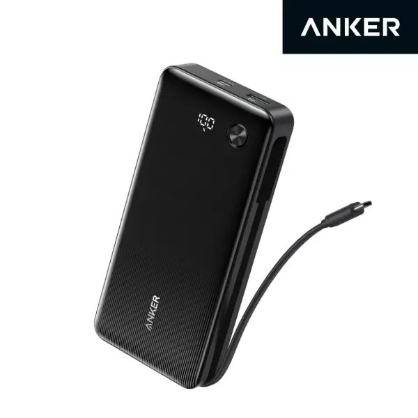 앤커 파워뱅크 20000mAh 87W C타입 케이블 일체형 A1118