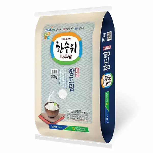 DMZ 한수위 파주쌀 참드림품종 상등급 20kg