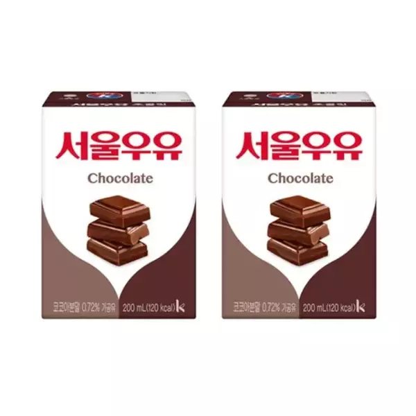 首爾牛奶 巧克力 常溫保久乳 200ml x 24入