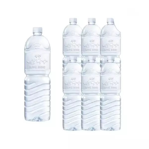 Jeju Samdasoo Label-free 2L 24 pcs + 500ml 20 pcs