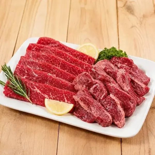 호주산 토시살, 200g, 2팩 + 안창살, 200g, 3팩