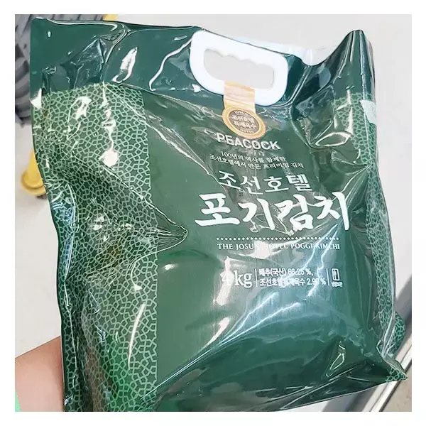 朝鲜酒店 泡菜 特制高汤 整棵白菜泡菜 4kg x 2个