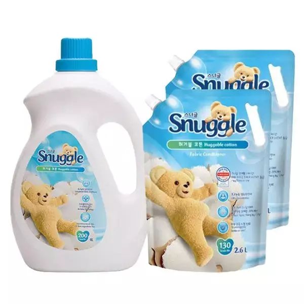 스너글 초고농축 섬유유연제 4L+2.6L