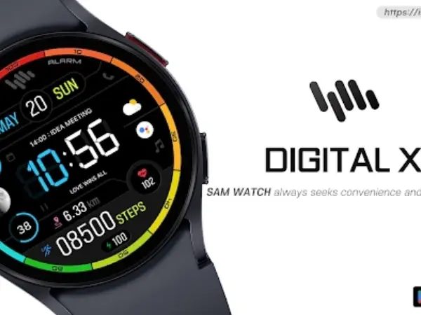 Galaxy Watch Digital X ウォッチフェイス
