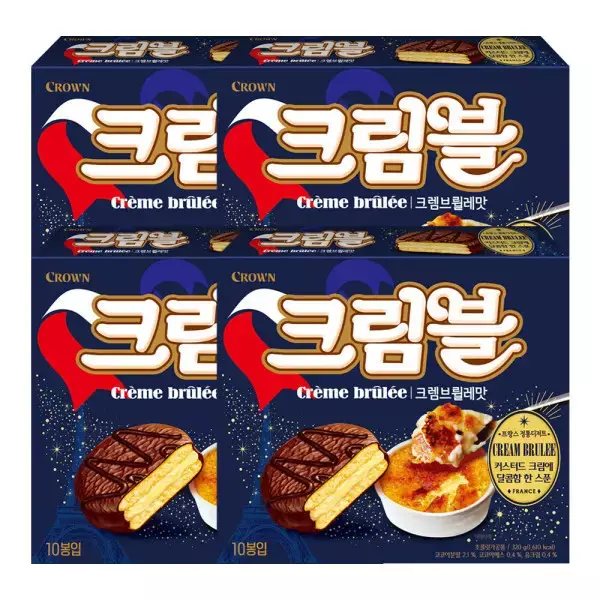 크림블 크림브륄레 320g 4입