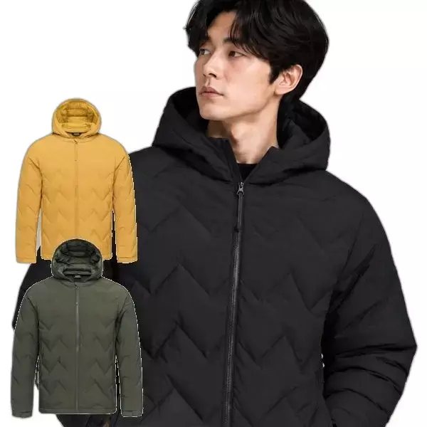 ブラックヤク 25FW 男女兼用 軽量グースダウン フーディ パルバット ダウンジャケット