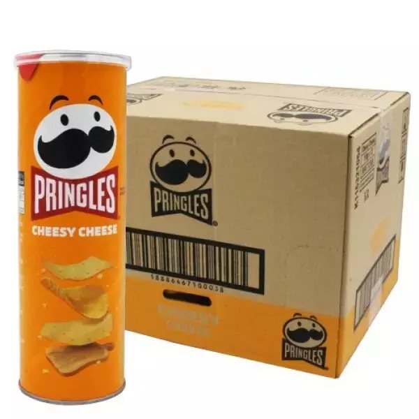 Pringles 110g and 12 more varieties, 1 box + Cass Zero 500ml × 4