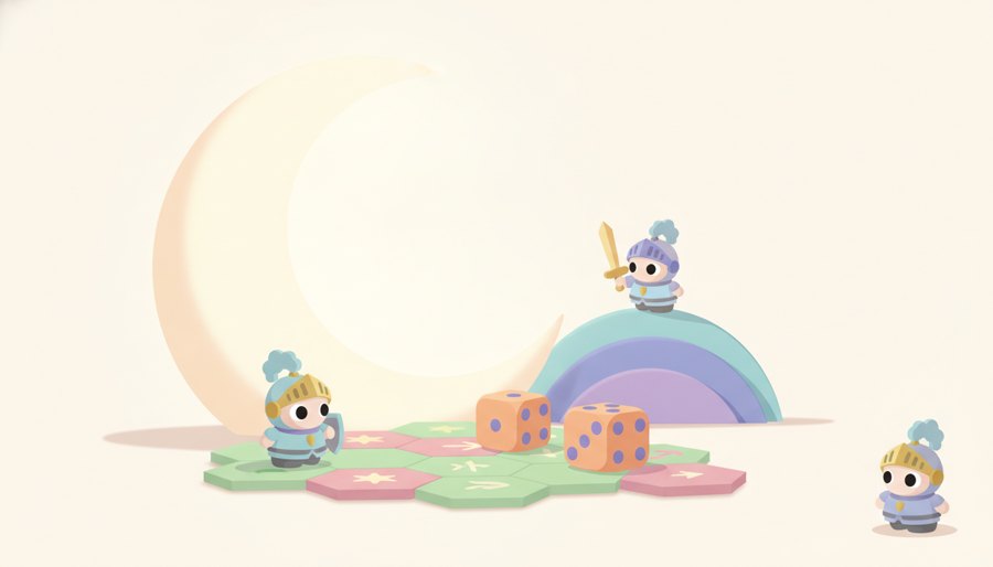 Knights of the Moon Miniature Board Game Tumblbug Funding